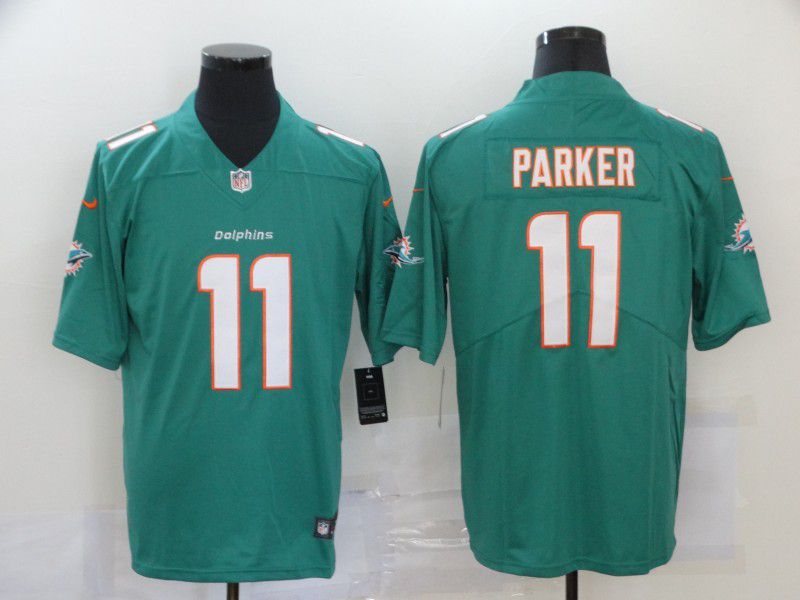Men Miami Dolphins #11 Parker Green 2020 Vapor Untouchable Playe Nike NFL Jersey